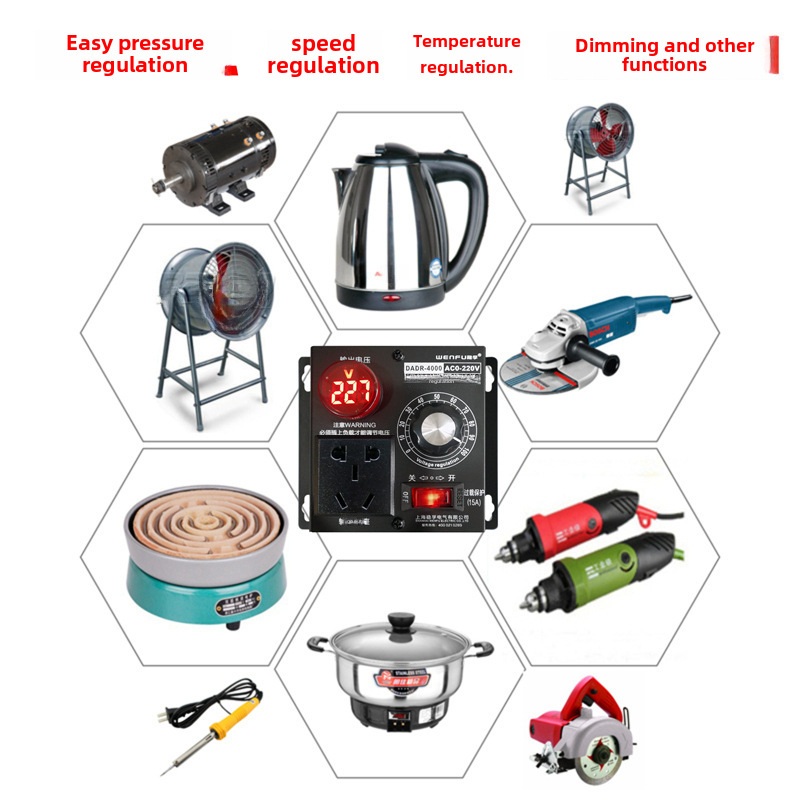 전압 조정기 SCR 전자 조정기 온도조절 BTA-4000W - 상세 이미지 5
