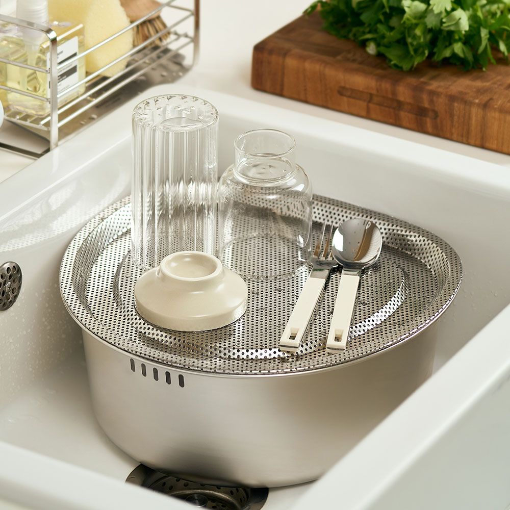 바겐슈타이거 스텐 304 타공 트레이 (D타입) 물빠짐 쟁반