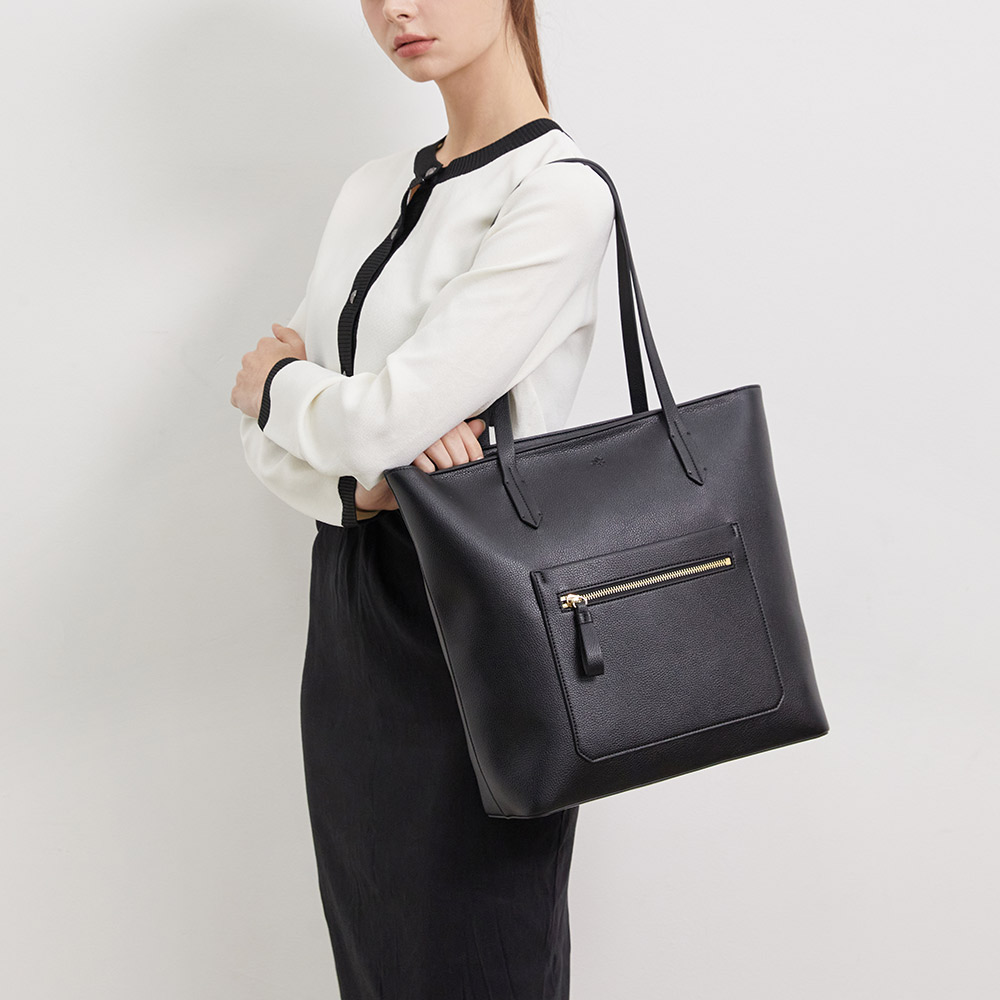 몽삭 베카 숄더백 블랙 AP22-2501-BK - 상세 이미지 3