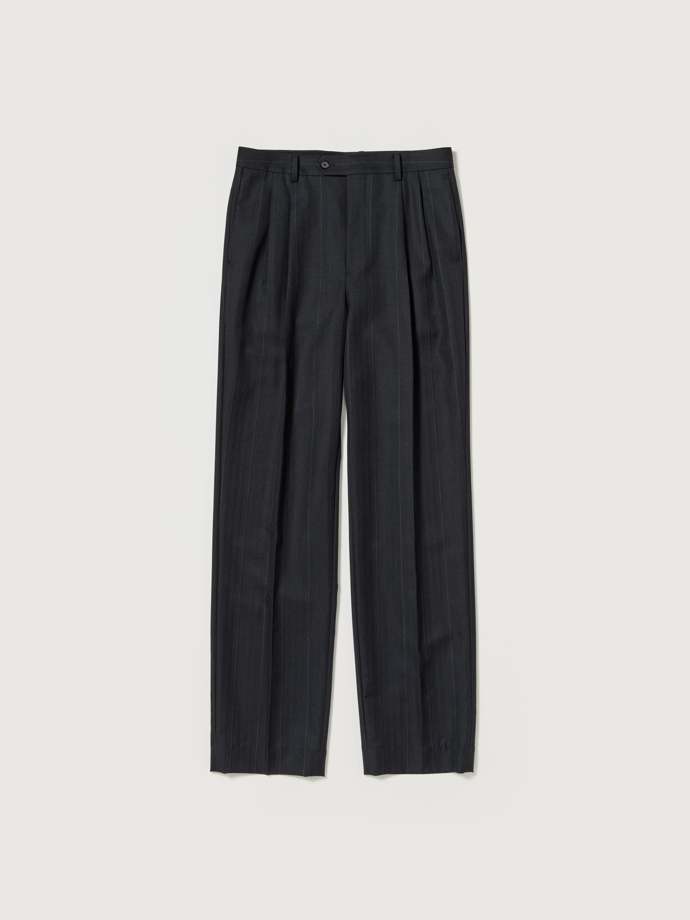 오라리 바지 BLUEFACED WOOL TWO-TUCK SLACKS 25SS - 상세 이미지 2