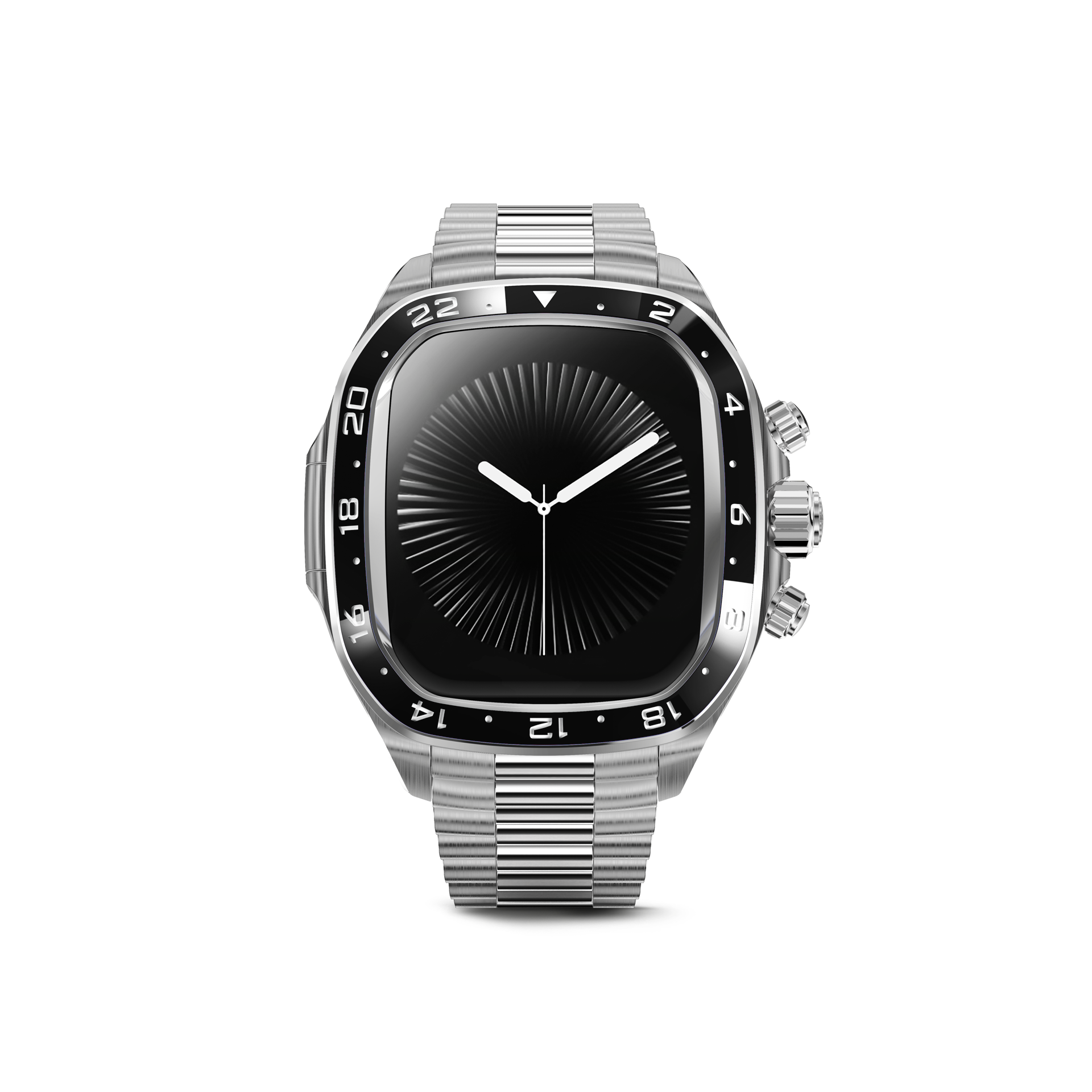 골든컨셉 애플워치 CRCS - 실버/블랙 (46mm) - 메인 이미지