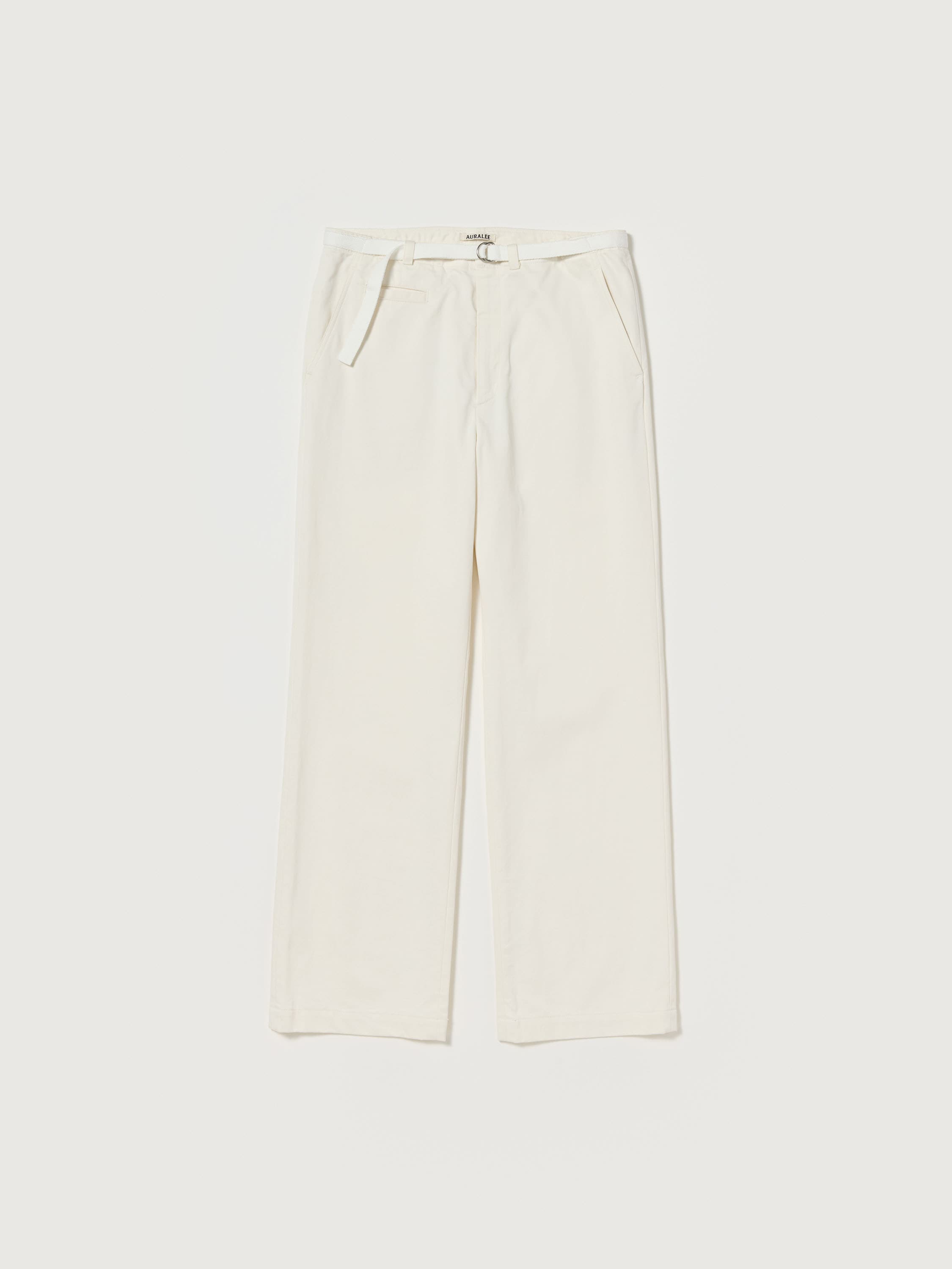 오라리 바지 WASHED FINX CHINO BELTED PANTS 25SS - 상세 이미지 2