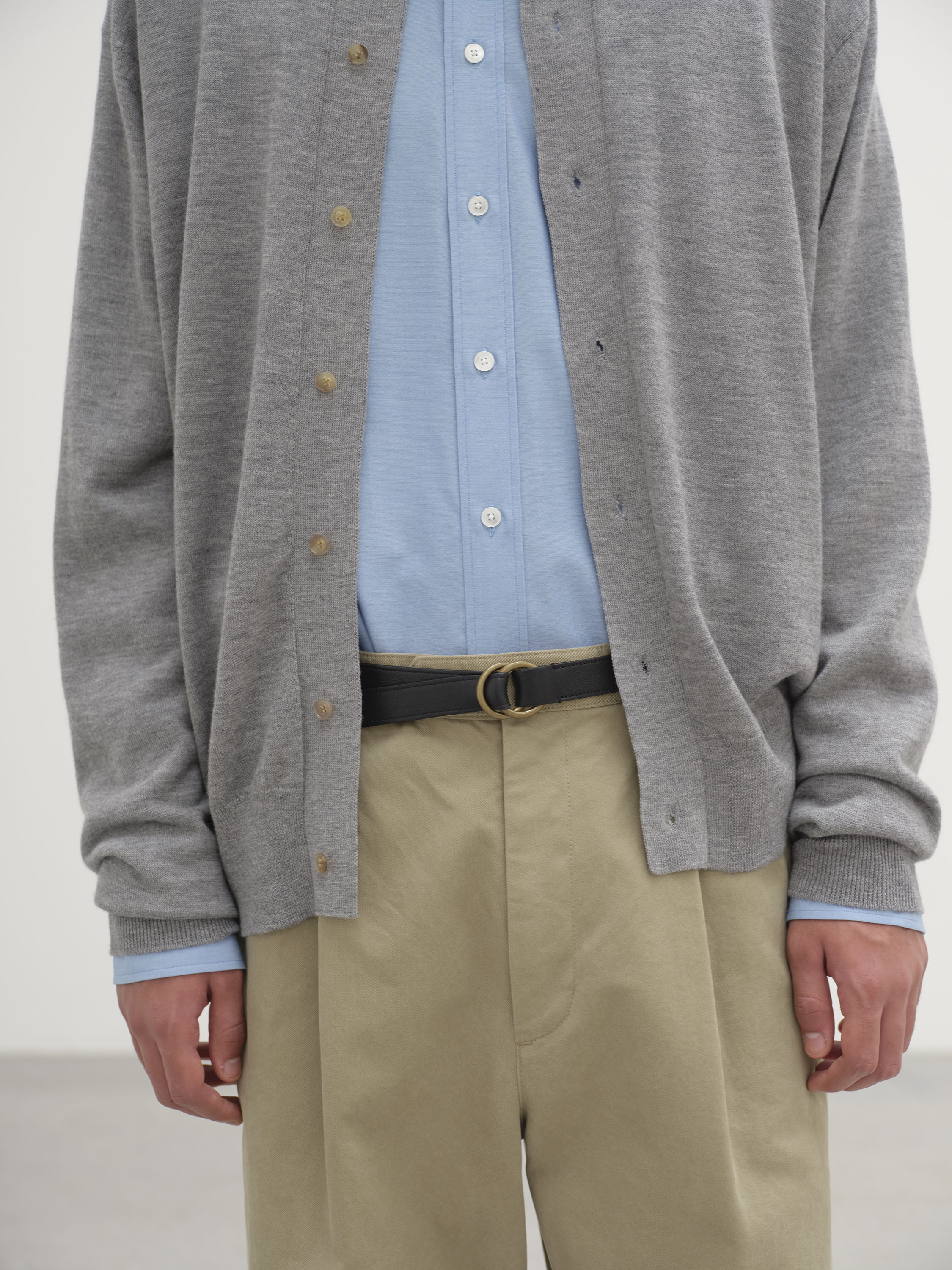 오라리 벨트 DOUBLE RING BUCKLE 25SS - 상세 이미지 4