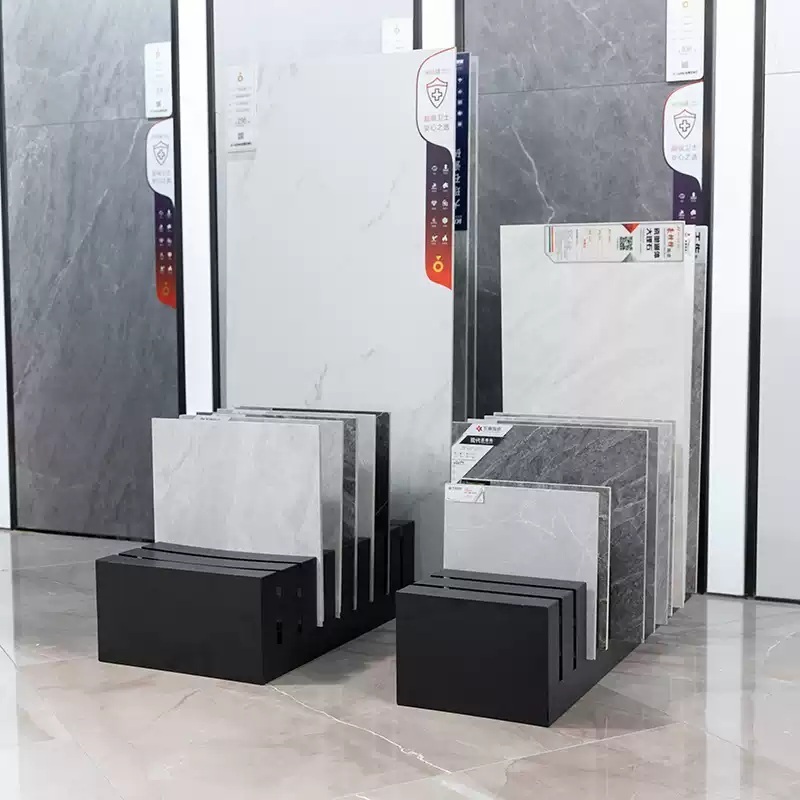 타일거치대 스탠드 대리석 견본 선반 디스플레이 전시대 다용도 샘플 철제 진열대 - 상세 이미지 2