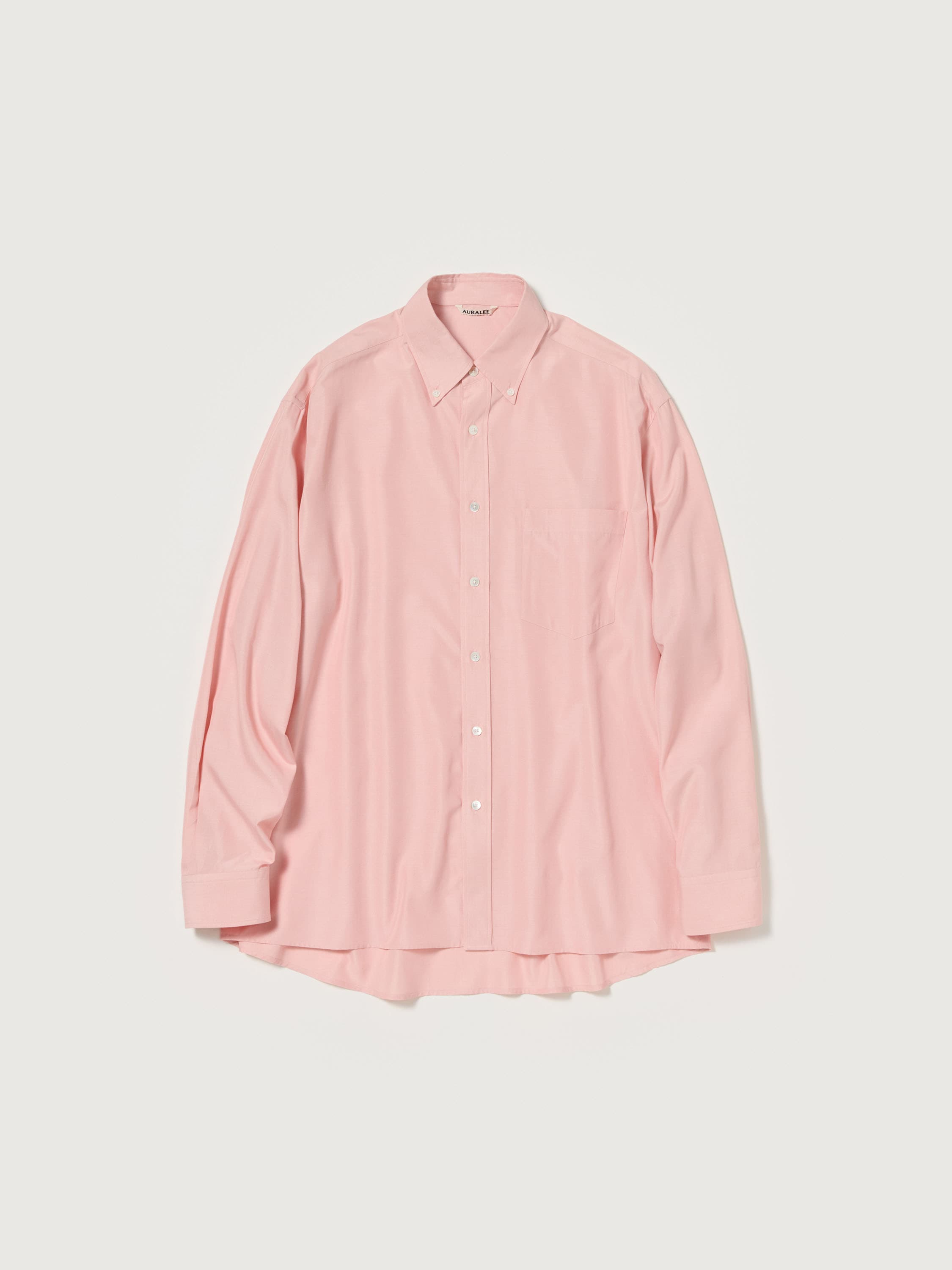 오라리 셔츠 SILK BROAD BUTTON DOWN SHIRT 25SS 남자 남성 남방 - 상세 이미지 2