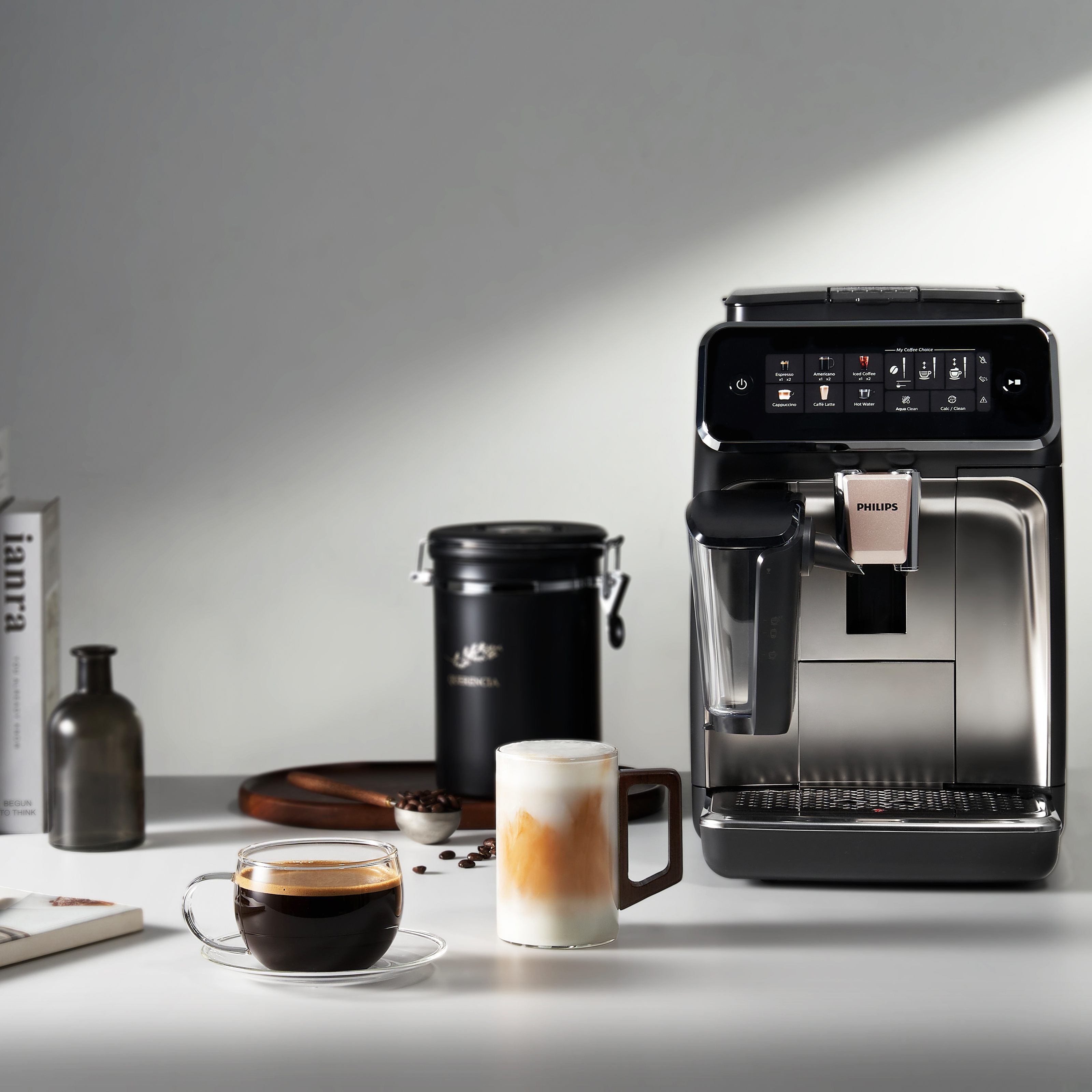 카드+적립가 53만원대)필립스 라떼고 3000시리즈 전자동 에스프레소 커피머신 EP3347/93 + 테라로사 원두 단독 증정 상세 이미지 5