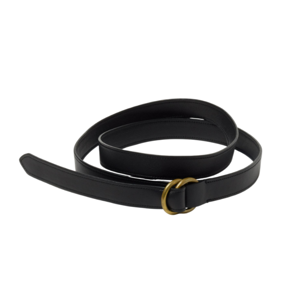 오라리 벨트 DOUBLE RING BUCKLE 25SS - 상품 이미지