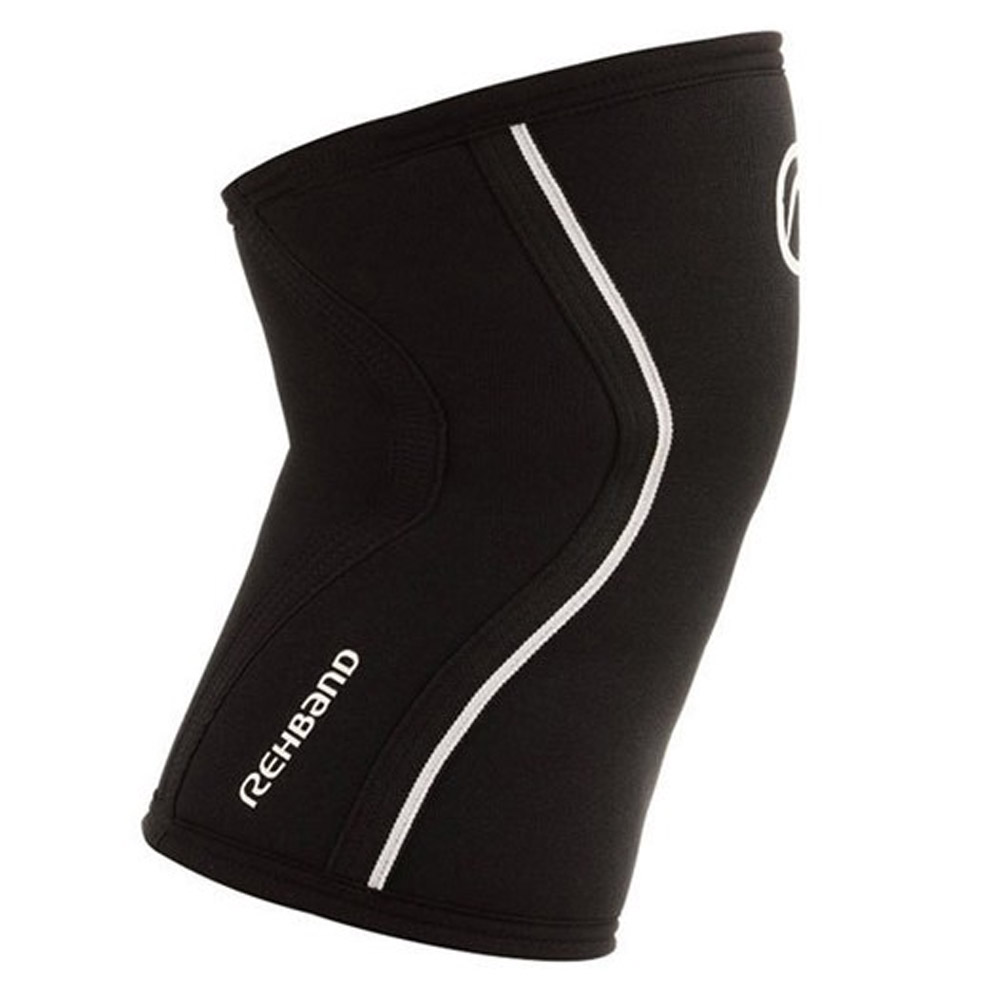 리밴드 무릎보호대 5mm 크로스핏 헬스 등산 스쿼트 니슬리브 블랙 제품 이미지