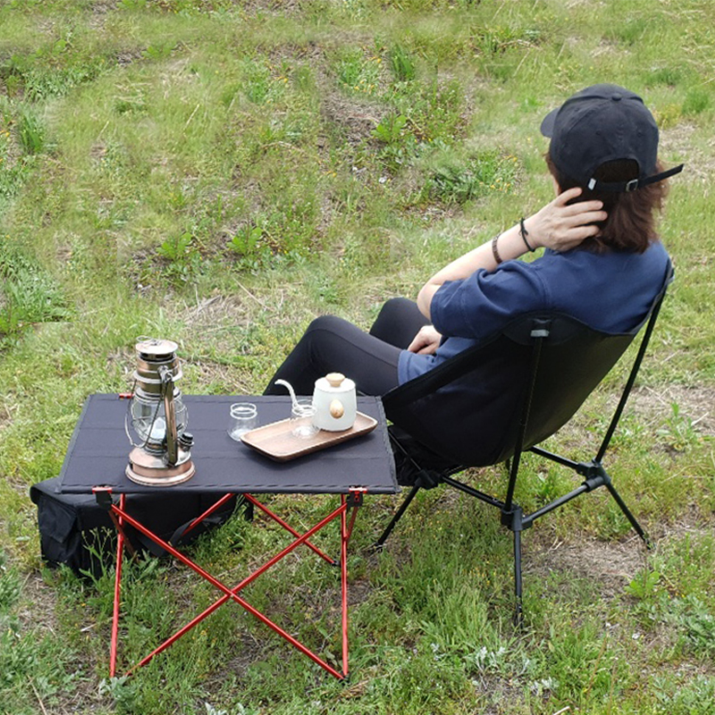 KOOLMAN 쿨맨 캠핑 의자 백패킹 스퀘어 경량 체어 접이식 숏, 올리브그린, 1개