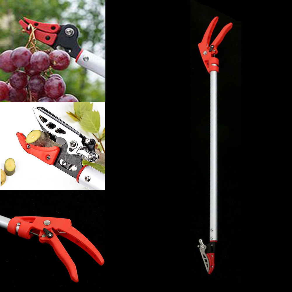 고강도 장대 전지가위 초경량 고지 열매따기 가지치기 집게