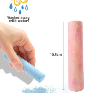 야외 바닥분필아트 7색20개 / 물로 지워지는 워셔블 바닥에 그리는 낙서... 실사용 후기 | 효과 있을까? - 상품 이미지 4