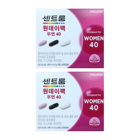 센트롤 원데이팩 센트롬 센트룸 40 중년 여성 영자 우먼 효능 효과 내돈내산 후기 2개