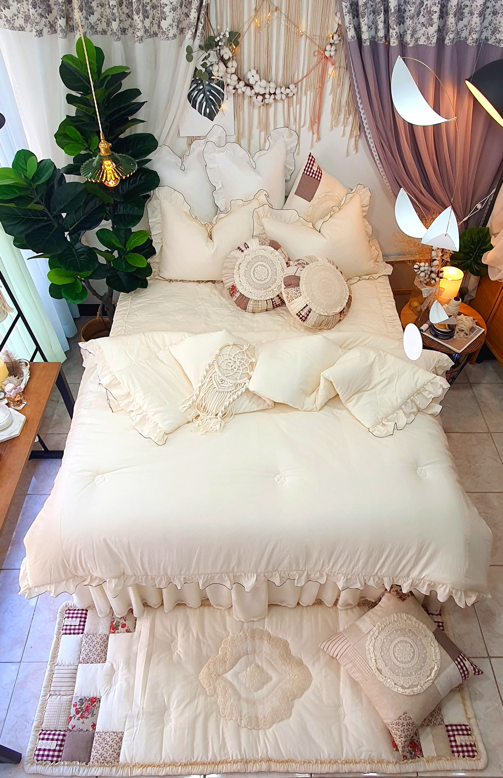 엄마품 신혼 광목이불세트 호텔침구 라지킹침구세트 침구류