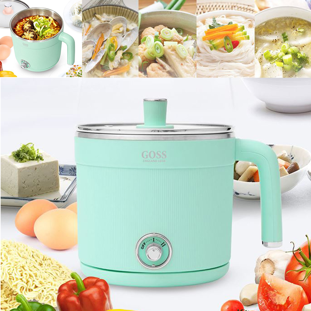무선 라면 포트 다용도 전골 찜요리 온도조절 과열방지 전기솥