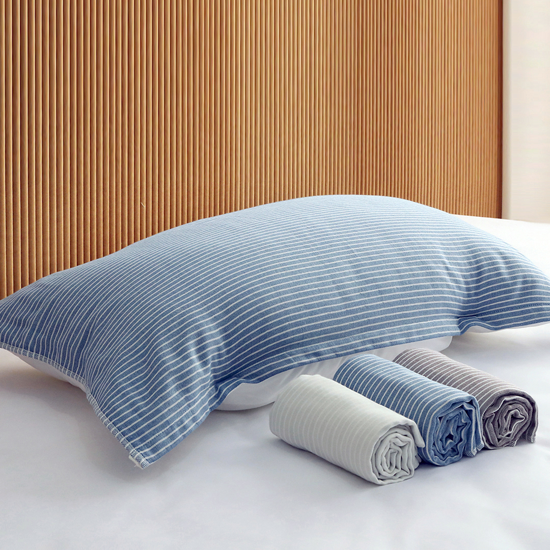 여행용 순면 타올 밴딩 베개 수건 덮개 커버 5070