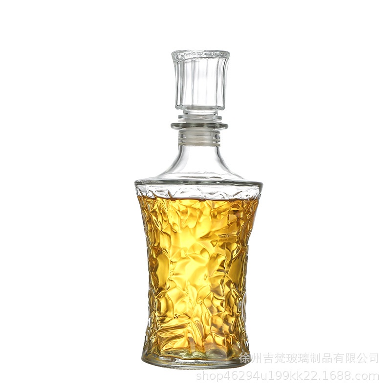 위스키 술병 유리 양주 담금주 유리병 크리스탈 공병 디캔더 250ml 뉴 스몰어스 - 상세 이미지 5