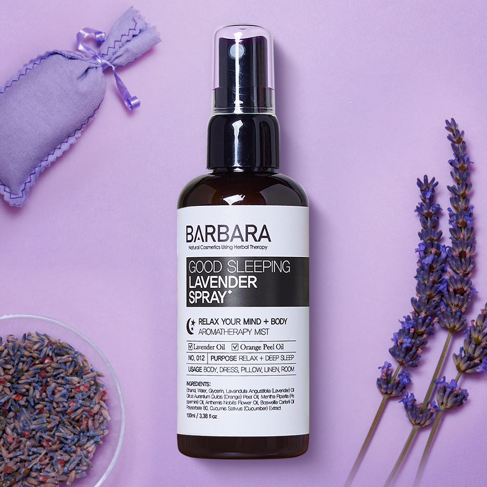 바르바라 아로마오일 라벤더오일 잠잘오는향 수면 숙면 불면증 아로마 스프레이