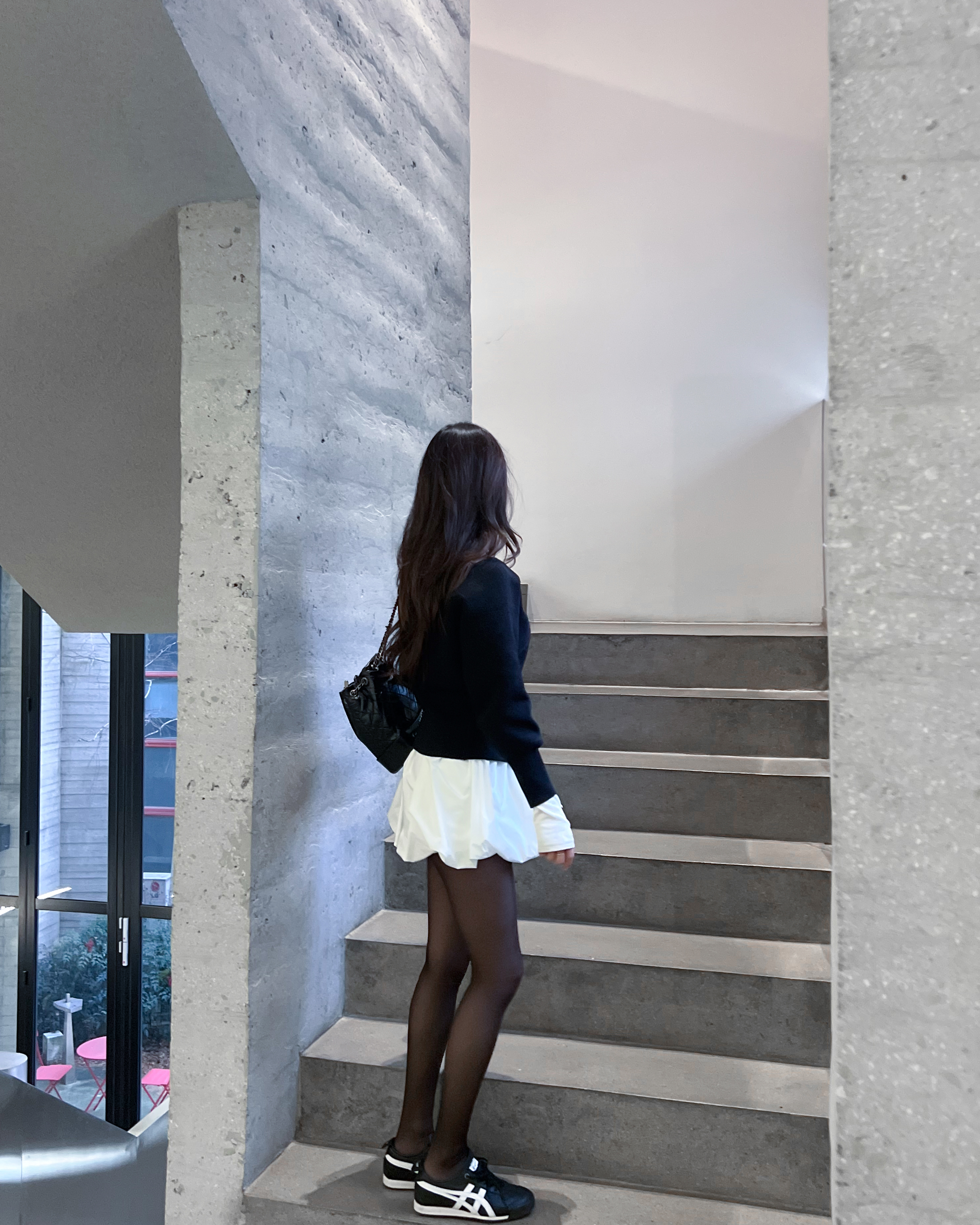 가오리가디건 세미크롭가디건 - 상세 이미지 2