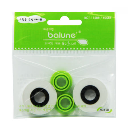 (에픽스토어) 바르네 수정테이프리필 BCT-1158R(5mmx8M 2개입)