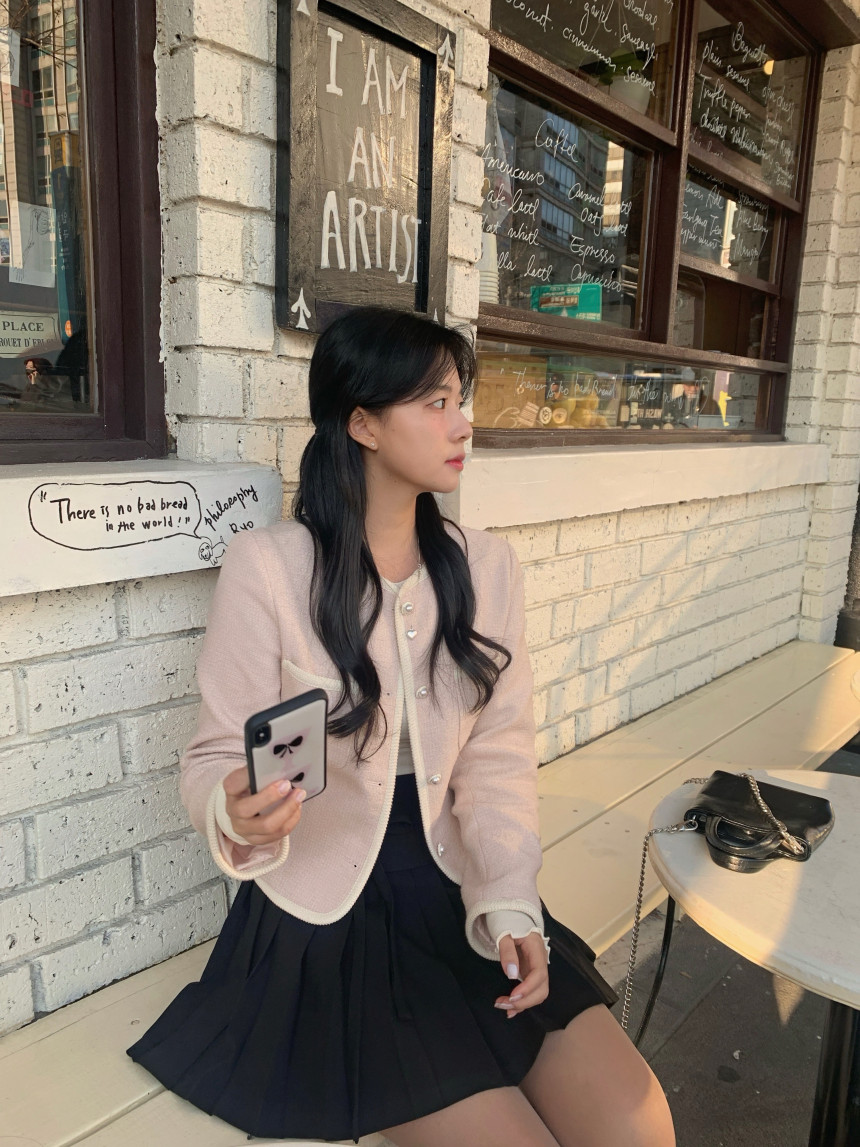 [MADE🎀/당일발송🤍] 슈어 리본 플리츠 스커트 (2col) 상세 이미지 49