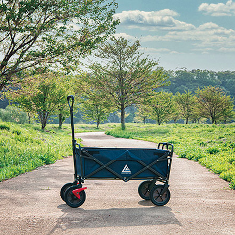 폴딩 캠핑 웨건 런웨이브 프라임 롱바디 접이식 카트 대용량 아웃도어 웨건