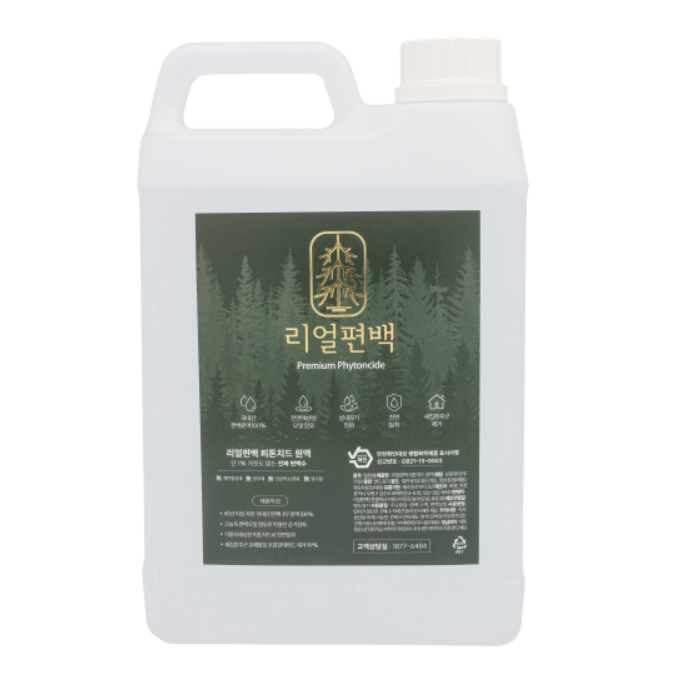 피톤치드 편백수 원액 리필형 2L + 천연오일 숲속향 10ml - 상세 이미지 4