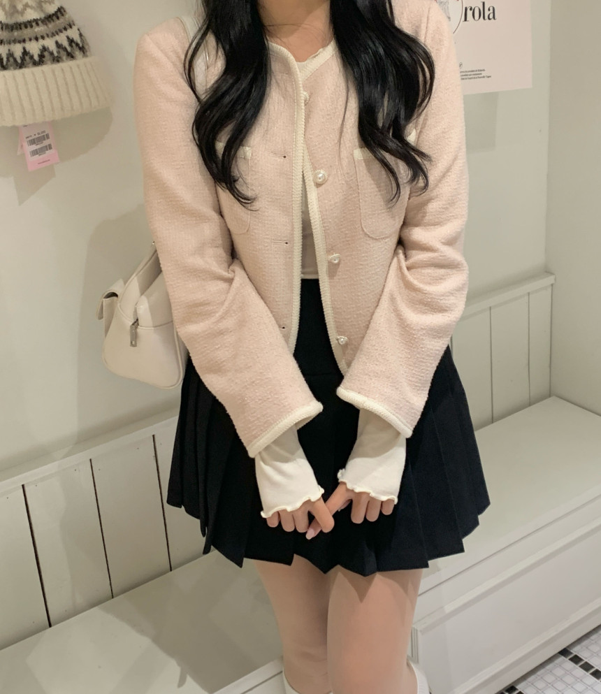 [MADE🎀/당일발송🤍] 슈어 리본 플리츠 스커트 (2col) 상세 이미지 45