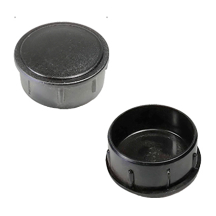 원형 PVC 속캡 16mm 2EA 고무발 고무캡 마개 파이프 겉캡 - 메인 이미지