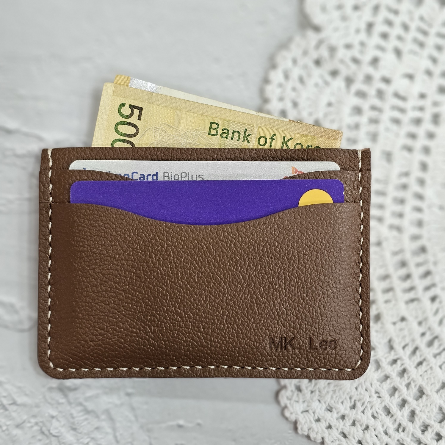 [서울:종로 원데이클래스] 슬림 칸칸지갑 가죽체험