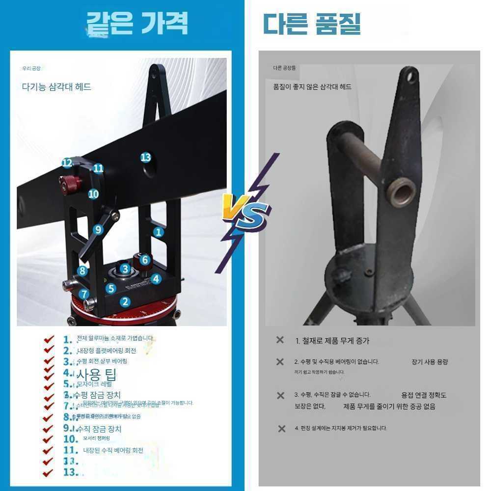 고캠프 지미집 짐벌 촬영 삼각대 로커암 영상 3m 로커암 - 상세 이미지 3