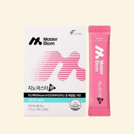 마스터바이옴 지노마스터 50억 보장 질유산균 퀵 30포 : 뷰크레
