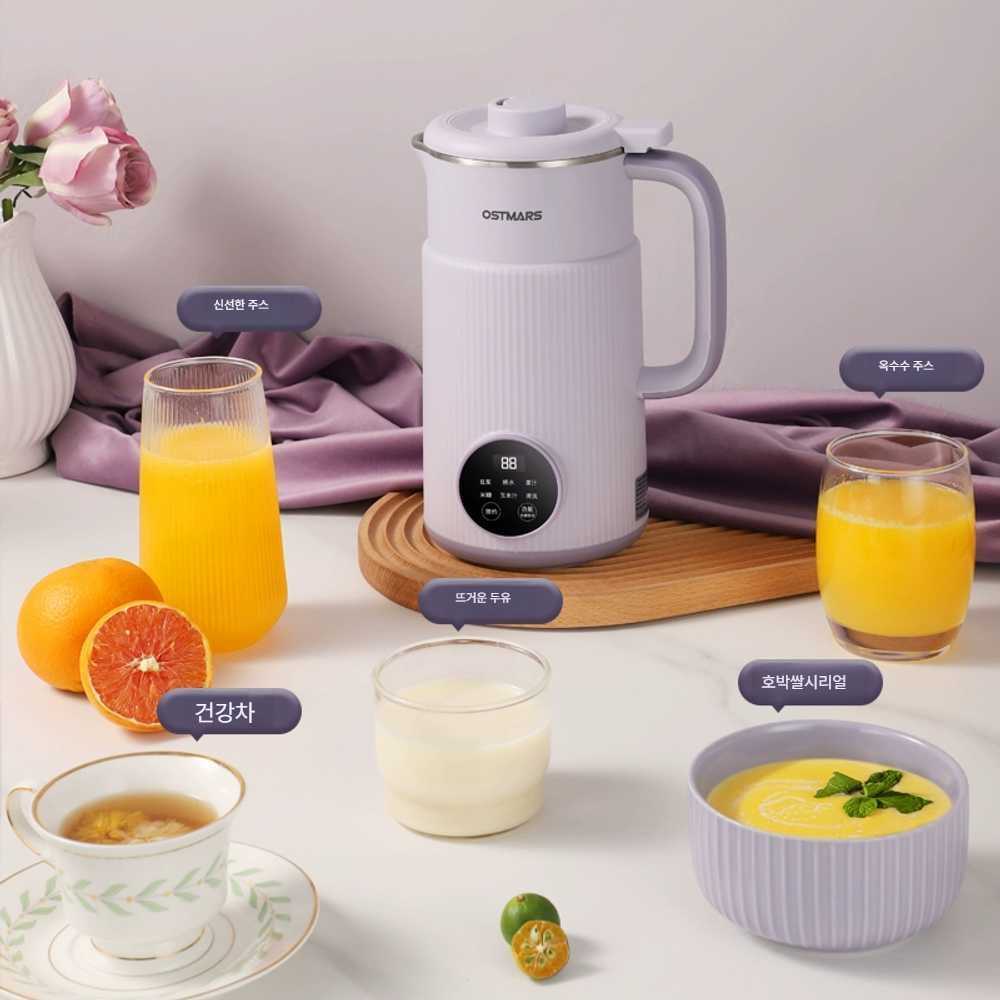 고캠프 독일두유제조기 메이커 믹서기 콩물 이유식 향유색 304스틸 10날 800ML - 상세 이미지 4