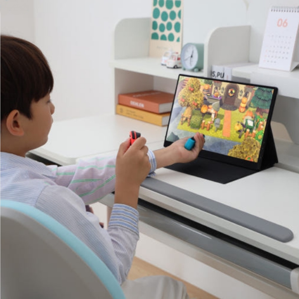 카멜 휴대용 포터블 서브 모니터 QHD 프리즘 크롬캐스트 플스 덱스모드 연결가능 - 상세 이미지 2