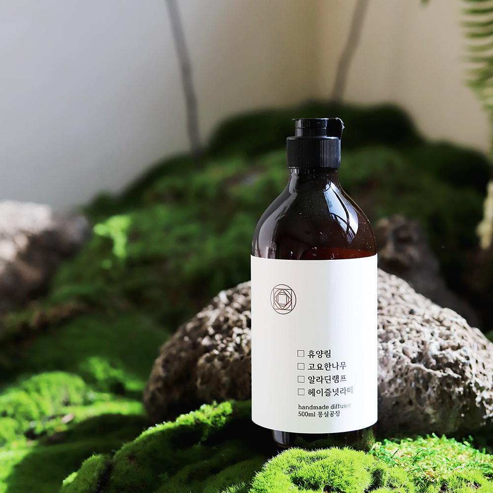 몽실공장 대형디퓨저 디퓨저리필액 발향좋은 대용량 디퓨져 500ml 휴양림 - 상세 이미지 5