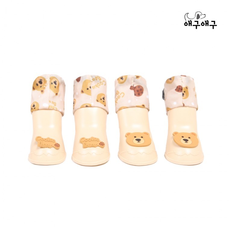 강아지장화 반려견 산책신발 레인 부츠