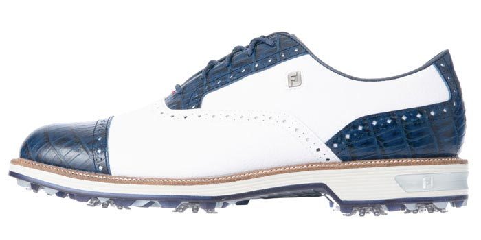 풋조이 FOOTJOY 드라이조이 프리미어 패커드 레이스 남성 골프화 53927 화이트 - 상세 이미지 5