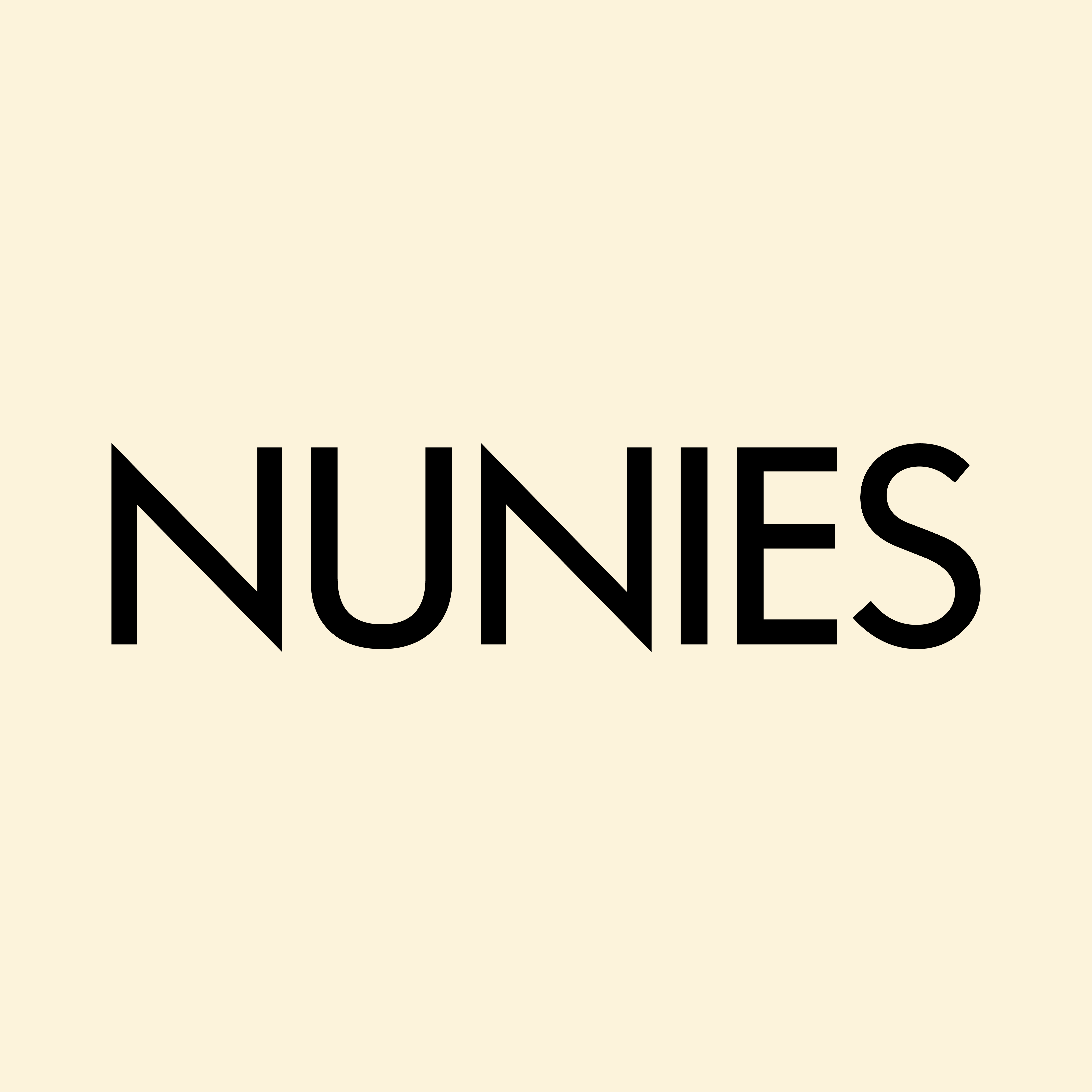 뉴니스 nunies 스토어 로고