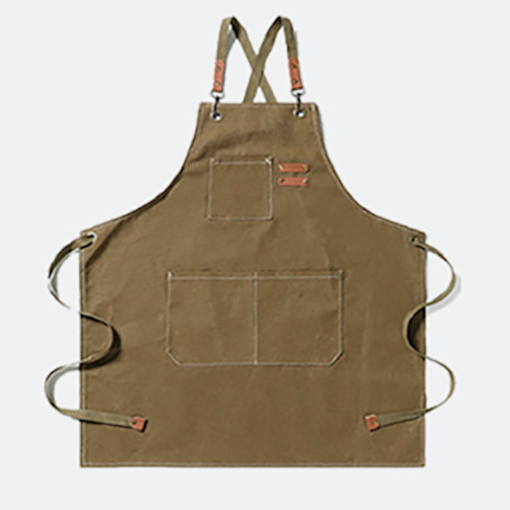 카페앞치마 바리스타 앞치마 빅포켓 길이조절 작업용 남녀공용 2개