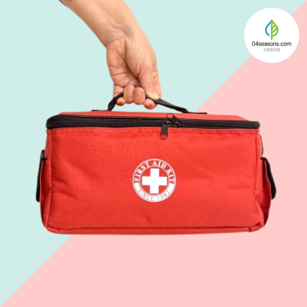 (19종 세트) 휴대용 구급상자 가정용 응급처치키트 FIRSTAIDKIT 이미지 6