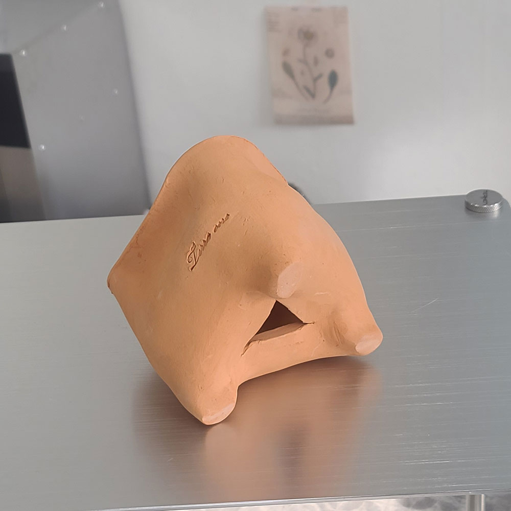 [2개 구매시+1개]  테라원 빈티지 수제 토분 어글리팟 11호 11x10cm 삼각 - 상세 이미지 5