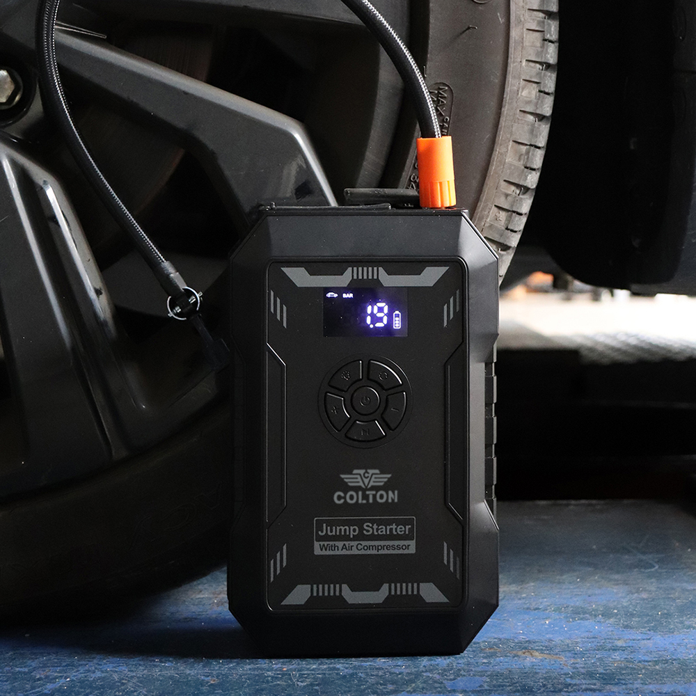 콜튼 자동차 점프스타터 차량 오토바이 4in1 배터리 방전 JP100
