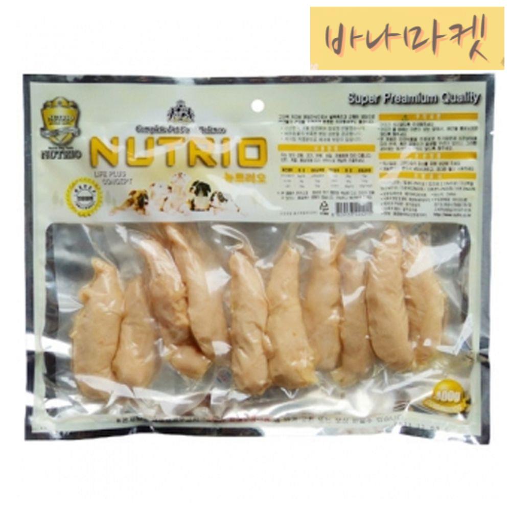 강아지 닭가슴살 육포 간식 400g 치킨 져키 반려견 영양 간식 : 1바나마켓