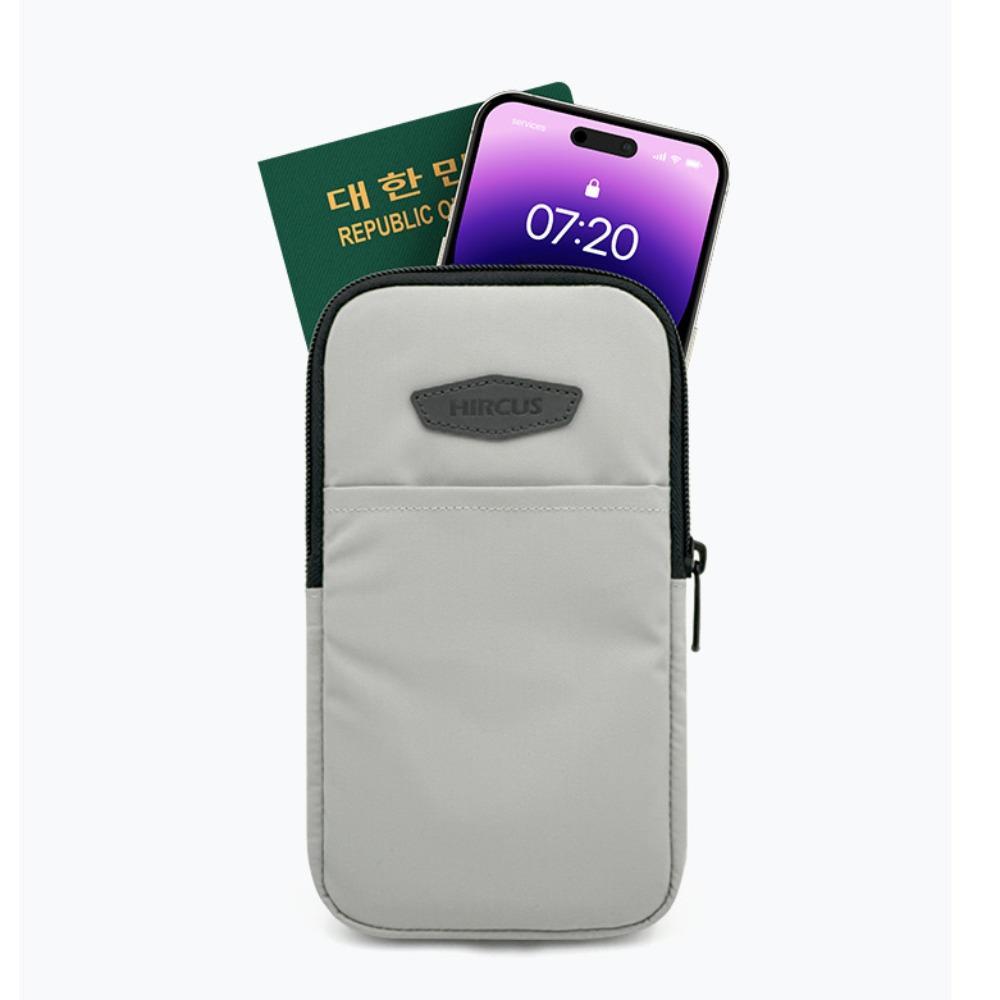 핸드폰 파우치 등산 여행용 미니 여권가방 스포츠 스마트폰 보조가방 - 상세 이미지 3