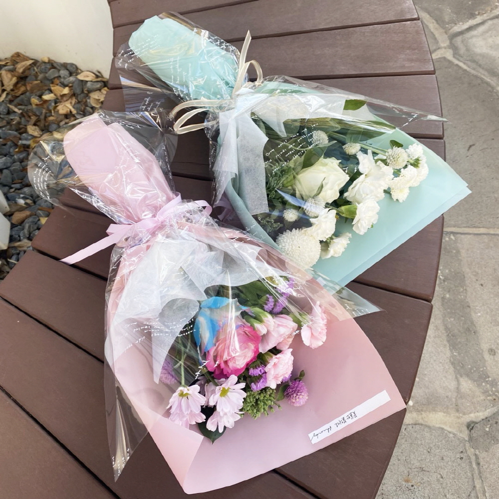 졸업 생일 기념일 색감지정 소형 꽃다발 꽃배달 싼곳 생화택배