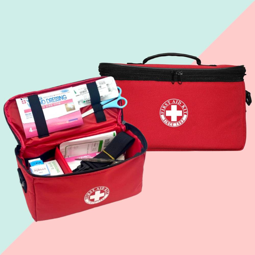 (17종 세트) 응급처치키트 가정용 구급함 휴대용 구급상자 FIRSTAIDKIT - 상품 이미지