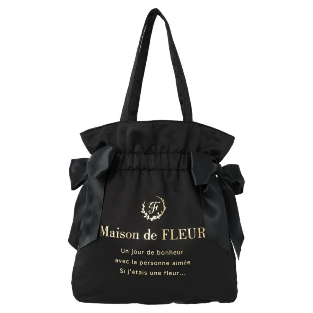 메종 드 플뢰르 더블리본 토트백 Maison de FLEUR : 재이팡