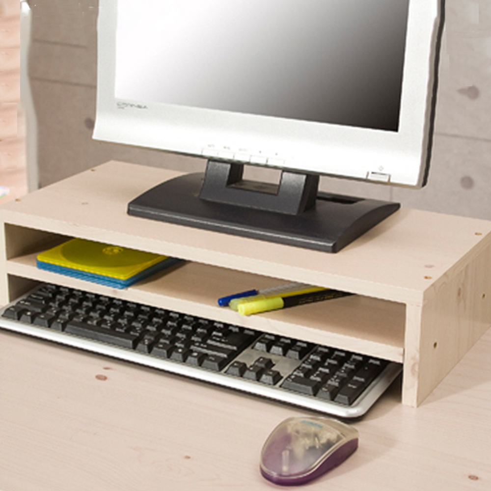 모니터 받침 컴퓨터 노트북 스탠드 선반 거치대 테이블 다용도 높은 27인치 32인치 2단