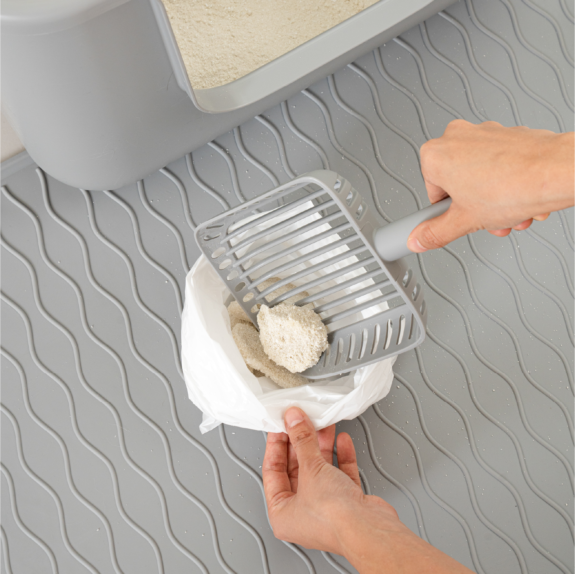 쏜쓰백 고양이 냄새차단 무향 배변봉투 100매 XS