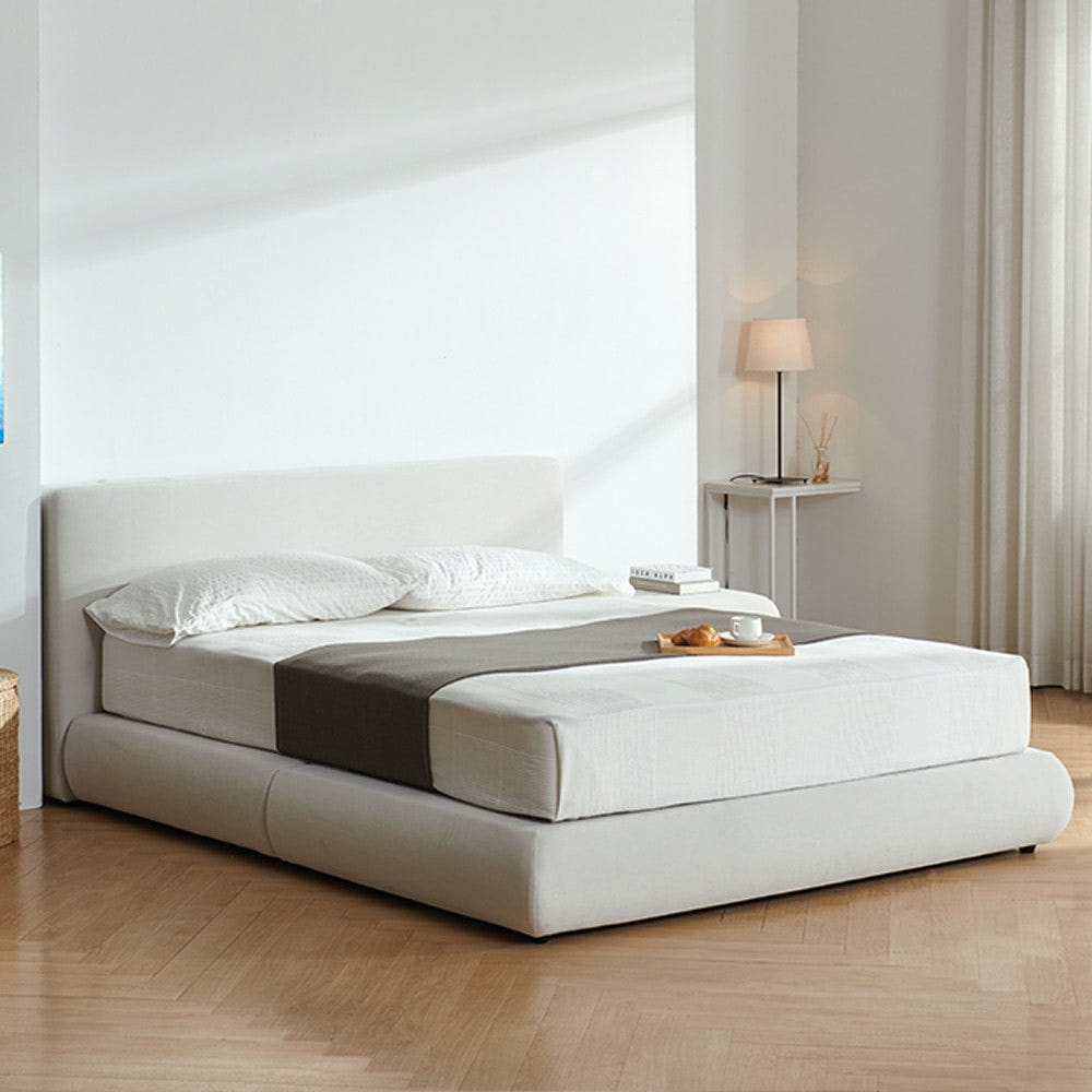 무헤드 파운데이션 호텔 침대 프레임 평상형 패브릭 깔판 매트리스 받침대 SS