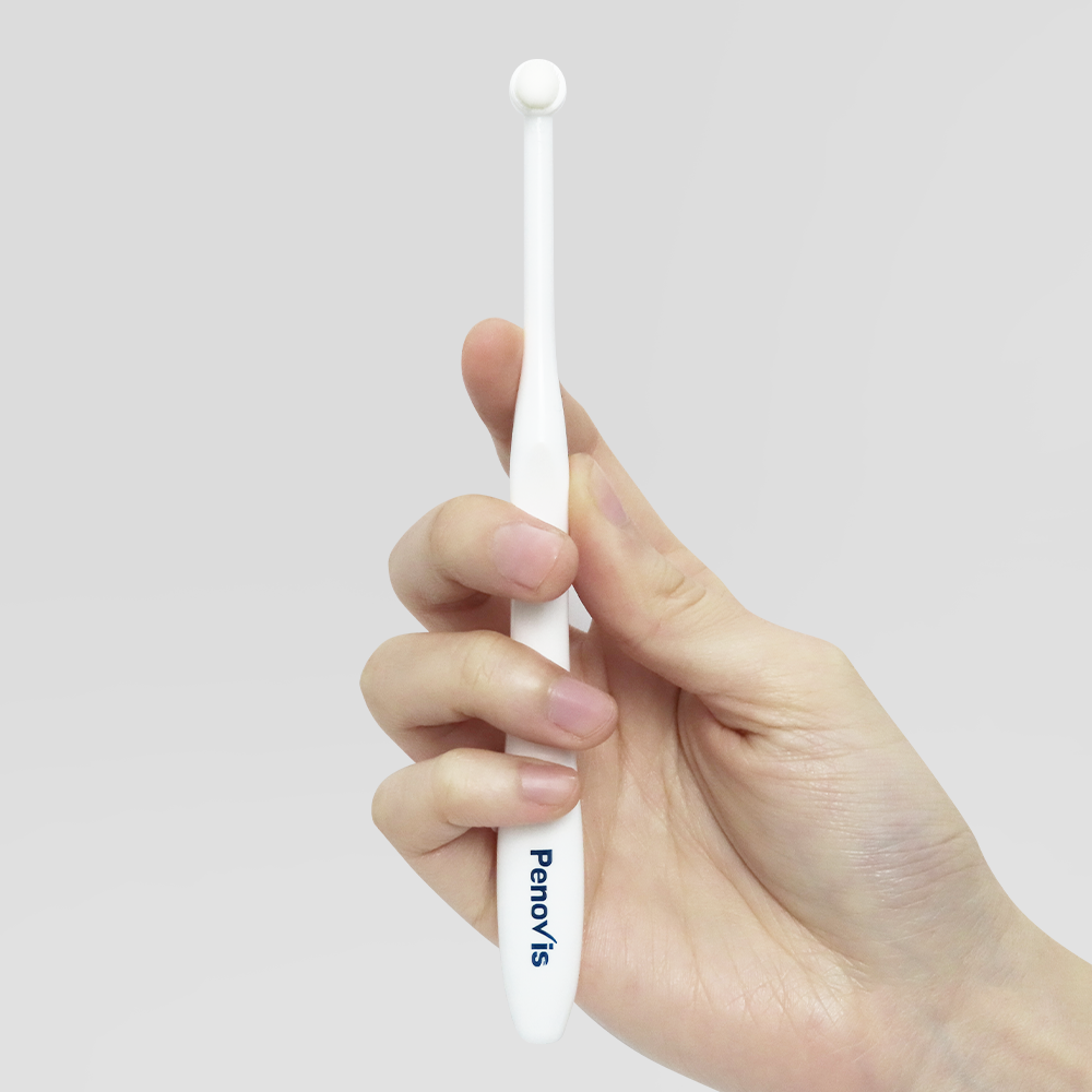 페노비스 고양이 강아지 칫솔 구취 치석제거 초미세모 손가락 실리콘 2종 세트 오랄브러쉬